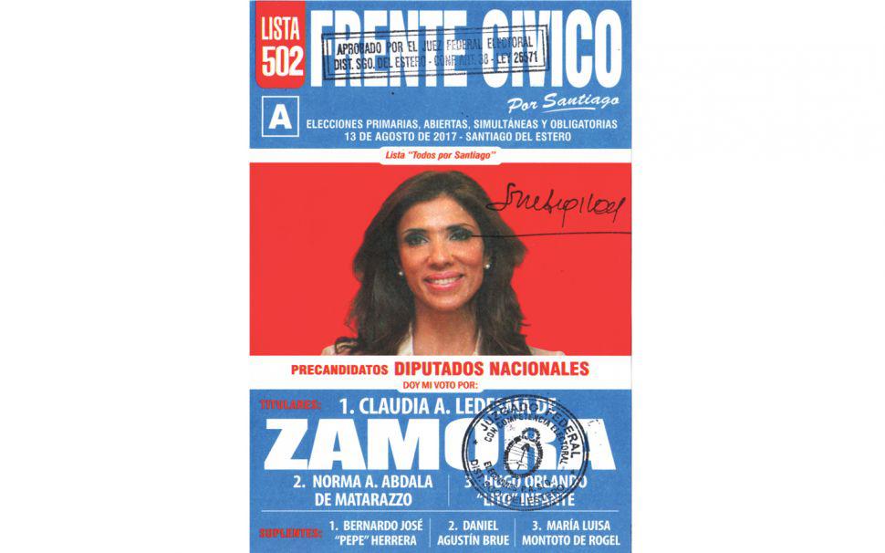 La Justicia Electoral oficializoacute los modelos de boleta que se utilizaraacuten en las Paso de Santiago