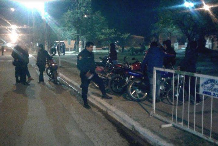 Consistieron en controles de trnsito entre la comuna y la policía local