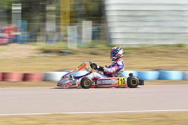 Valentino Bica quiere acercarse a la punta en el Rotax de Buenos Aires