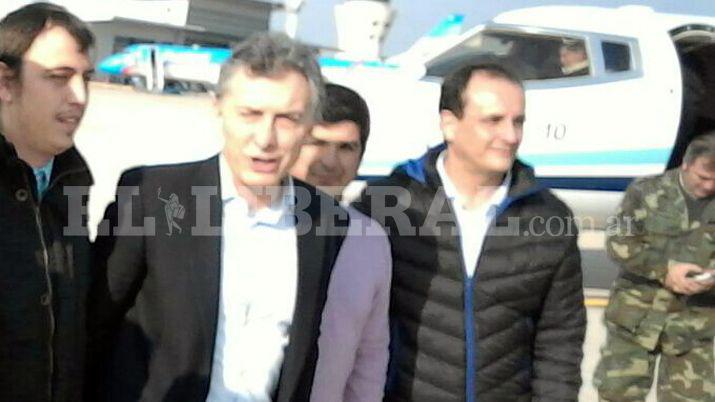Macri llegoacute a Las Termas a las 1015 y ya partioacute a Tucumaacuten