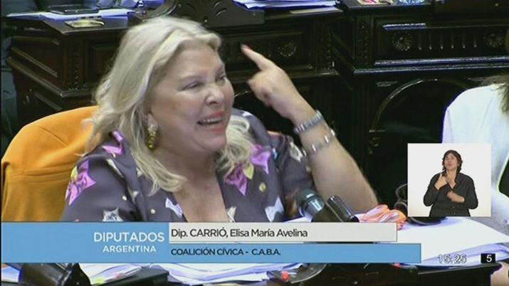 Carrioacute pidioacute la expulsioacuten de De Vido por infame traidor a la Patria