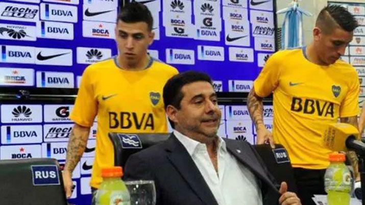 Angelici le contestó a Centurión tras negarse a contratarlo