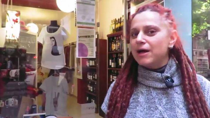 K-Dena Nacional- el local que vende merchandising kirchnerista