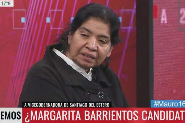Margarita Barrientos- Me ofrecieron ser candidata pero no quiero entrar en la poliacutetica