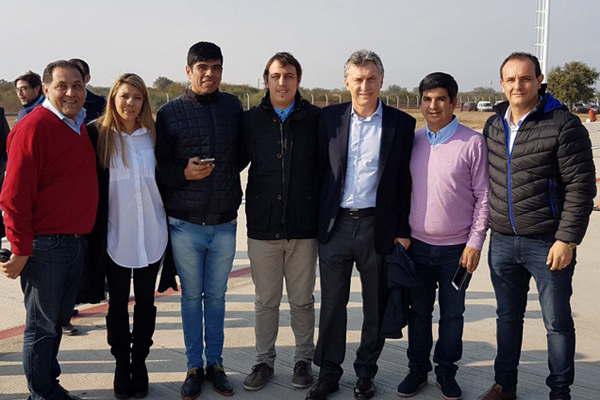 Antes de viajar a Tucumaacuten Macri estuvo en Las Termas