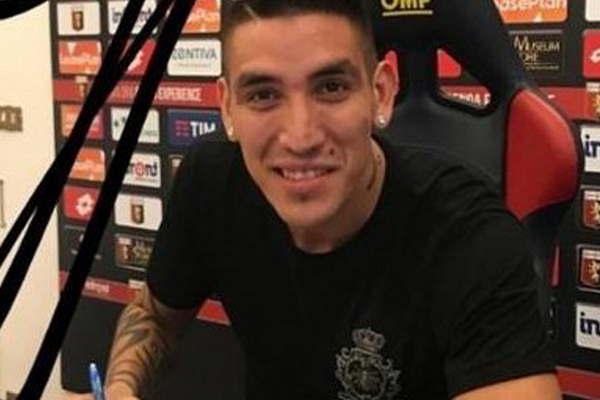 Ricardo Centurioacuten ya firmoacute contrato con Genoa de Italia