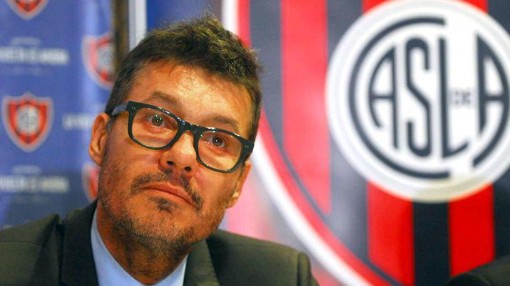 Tinelli pide volver a su funcioacuten como vicepresidente de San Lorenzo