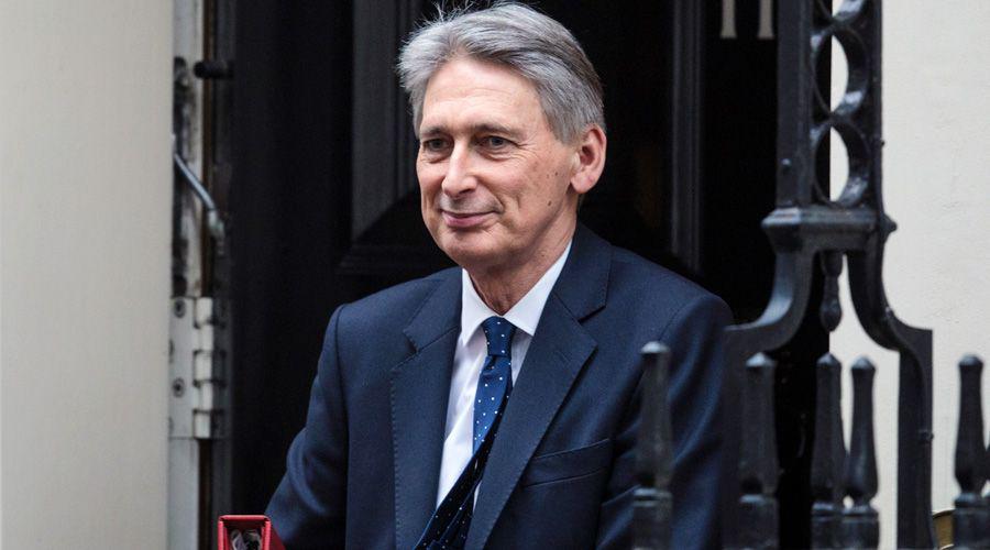 Mauricio Macri recibe a Philip Hammond