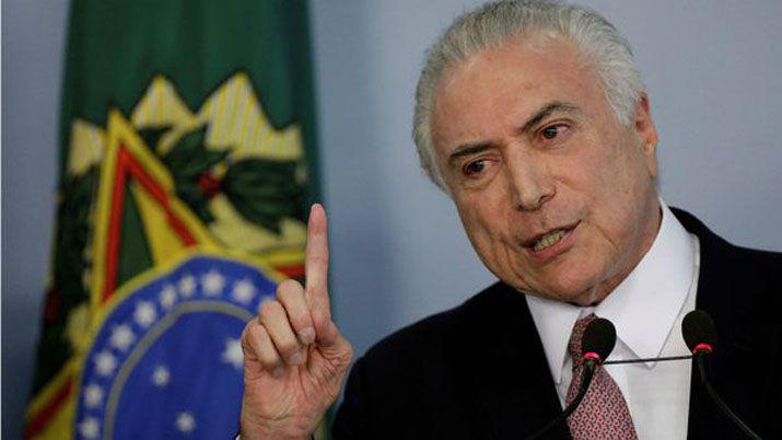El presidente de Brasil no ser� juzgado por corrupción