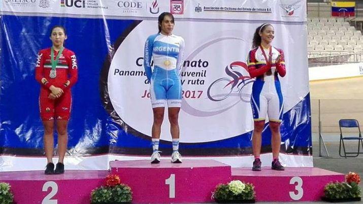 Panamericano- la santiaguentildea Vera fue oro en velocidad