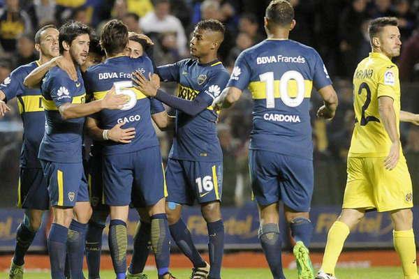 Boca fue maacutes y vencioacute al Villarreal 