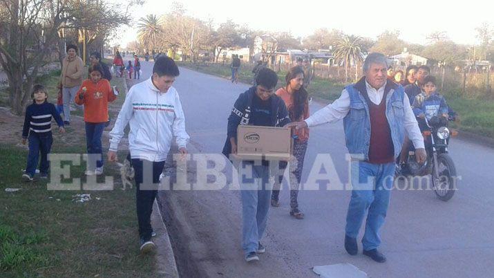 Añatuya- sorpresa entre los vecinos por la aparición de un oso melero