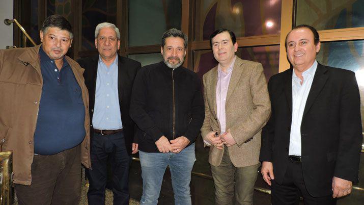 El secretario de Cultura del PJ Víctor Santa María visitó al senador Zamora 