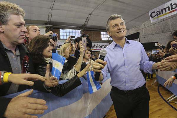 Macri- El doacutelar no es el problema de la economiacutea sino la inflacioacuten