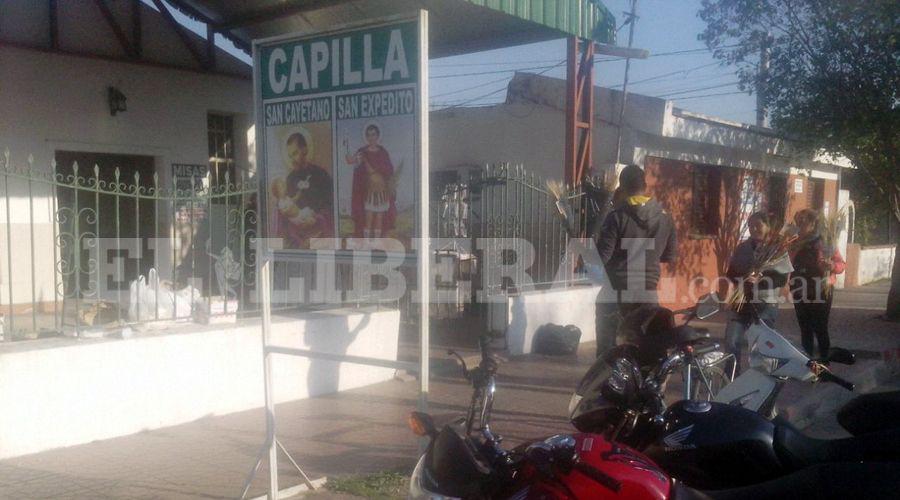 Los santiaguentildeos participaron de la misa a San Cayetano