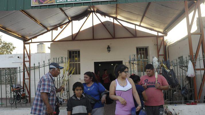 Los santiaguentildeos participaron de la misa a San Cayetano