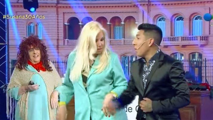 iexclTamo activo Brian Sarmiento cautivoacute en lo de Susana Gimeacutenez