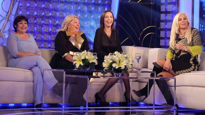 Vidal se encontroacute con su imitadora en Susana y no contuvo la risa