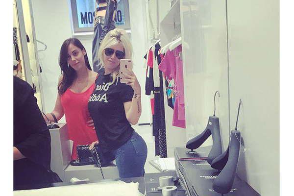 Wanda sorprendioacute con una tarde de shopping gasolera
