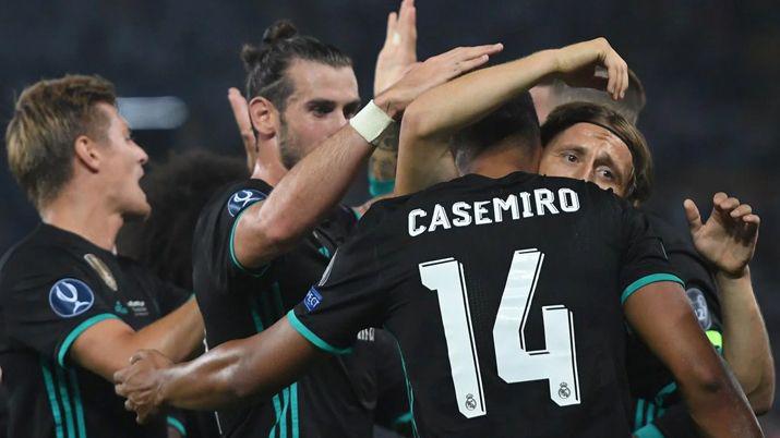 iexclSupercampeoacuten- el Real Madrid le ganoacute la copa al Manchester United