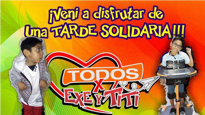 Megaevento en el Teatro 25 de Mayo para ayudar a Exequiel y Titi