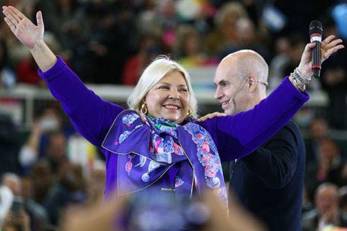 La candidata a diputada fue una de las oradoras principales del acto de cierre de la campaña porteña