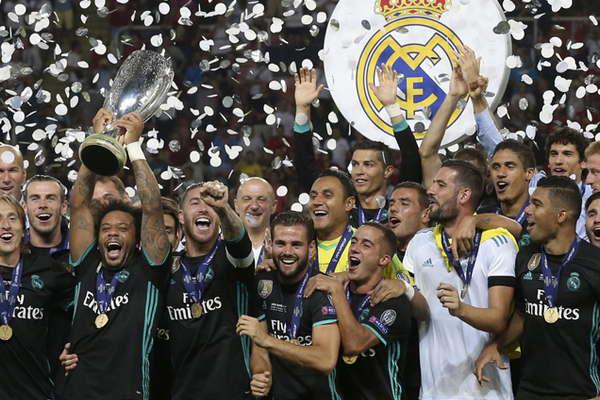 Real Madrid superoacute a Manchester United y se quedoacute con la Supercopa de Europa