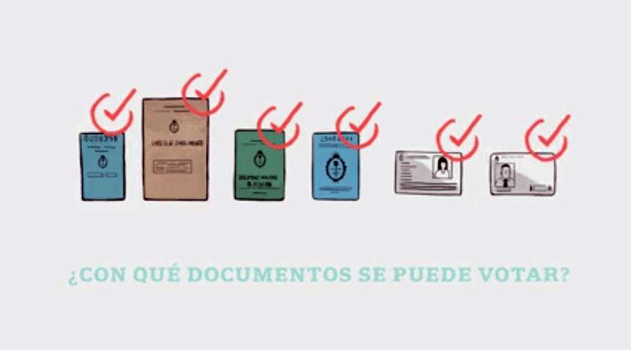 Video  iquestQueacute documentos son vaacutelidos para votar