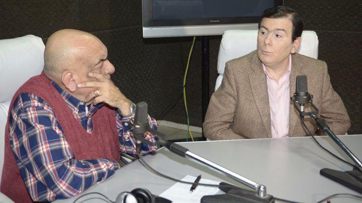 Fue entrevistado en Radio Panorama