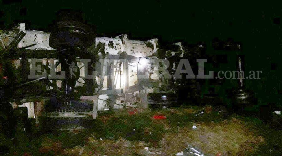 Dos muertos en choque de camiones sobre Ruta 89