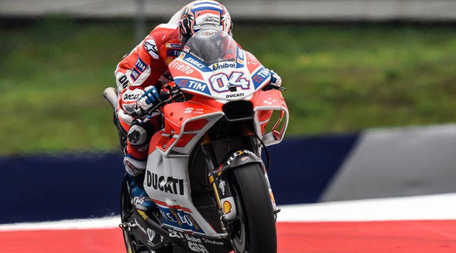 Dovizioso cumple como favorito en el GP de Austria