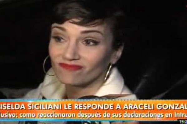 Iroacutenica respuesta de Griselda Siciliani  