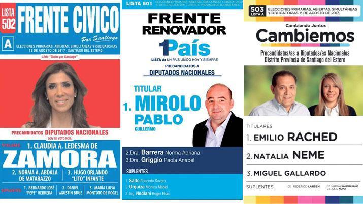 Precandidatos de Santiago esperan los resultados