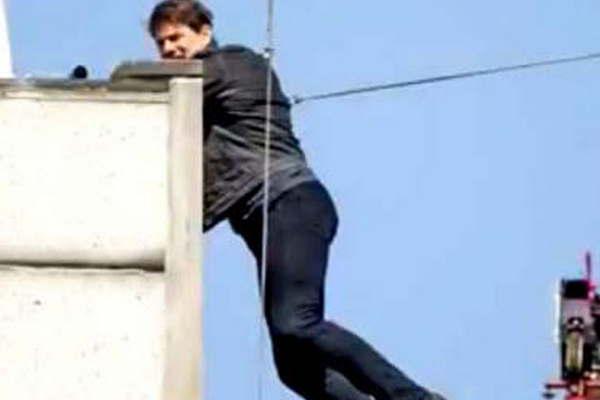 VIDEO- Tom Cruise se golpeoacute muy fuerte en el rodaje del filme Misioacuten Imposible 6