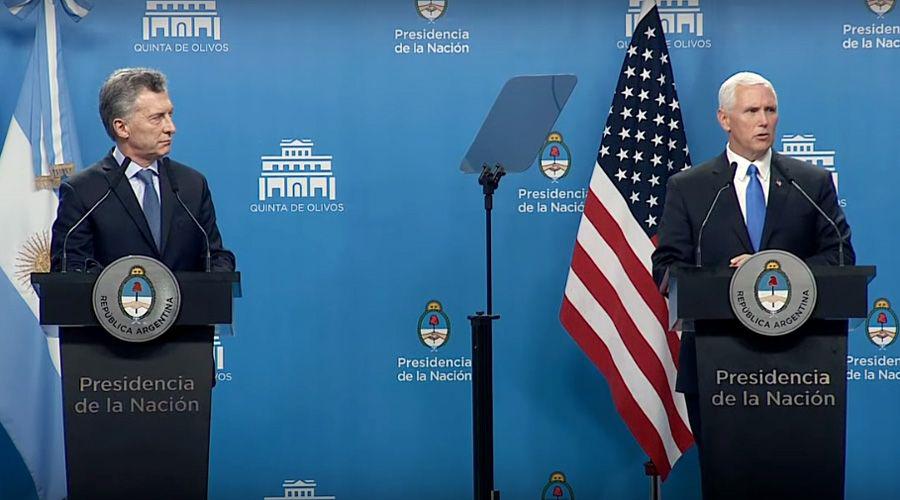 Macri- Creemos en una relacioacuten madura con los Estados Unidos