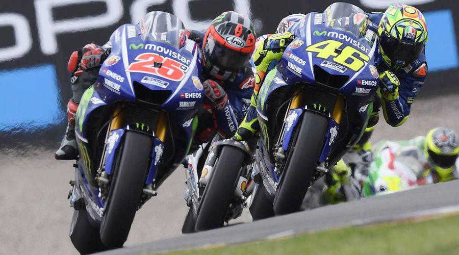 Maverick Vintildeales y Valentino Rossi- En Las Termas la Yamaha era perfecta ahora no