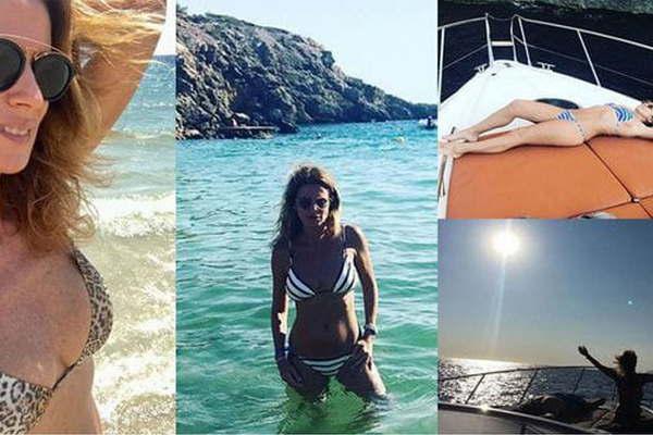 Flavia suacuteper sexy a los 51 en las playas de Ibiza 
