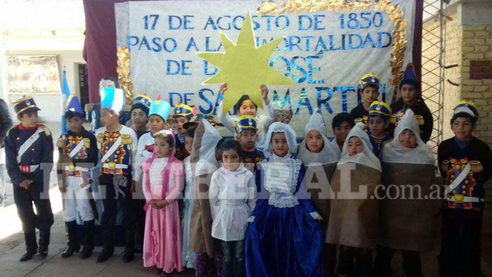 En Laprida se recordó a José de San Martín