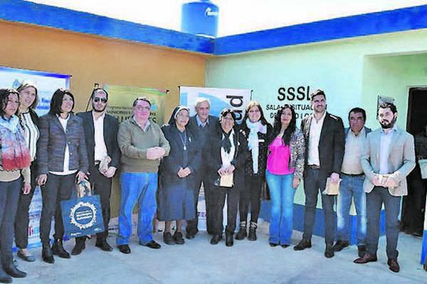 Inauguraron la primera Sala de Situacioacuten de Salud Local de la provincia en Colonia El Simbolar