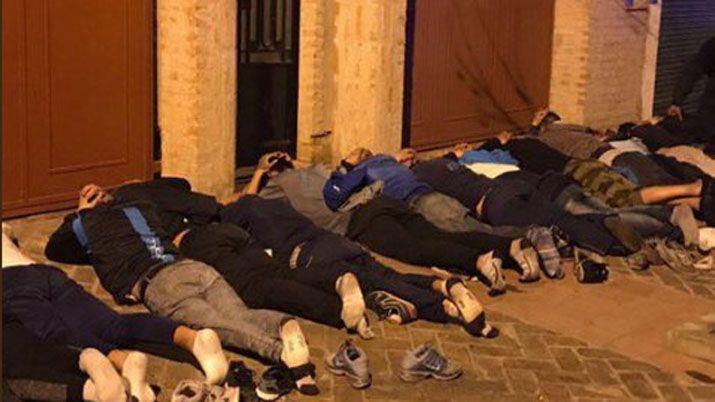 Detienen a 50 barras de Racing luego del partido ante Mitre