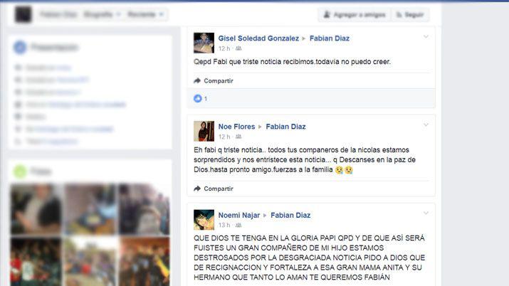 Dolorosa despedida en las redes al joven cadete que murioacute ayer