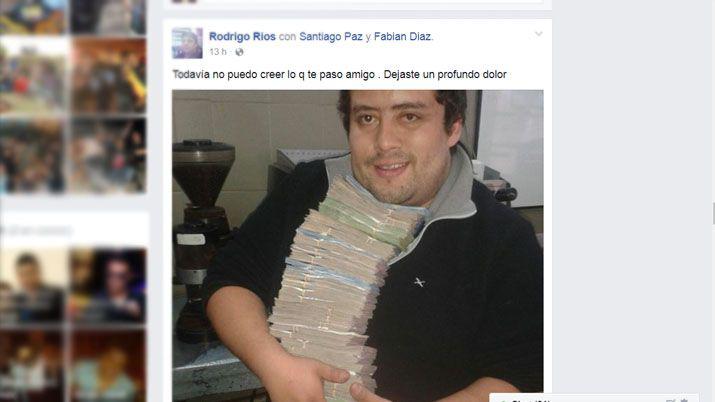 Dolorosa despedida en las redes al joven cadete que murioacute ayer