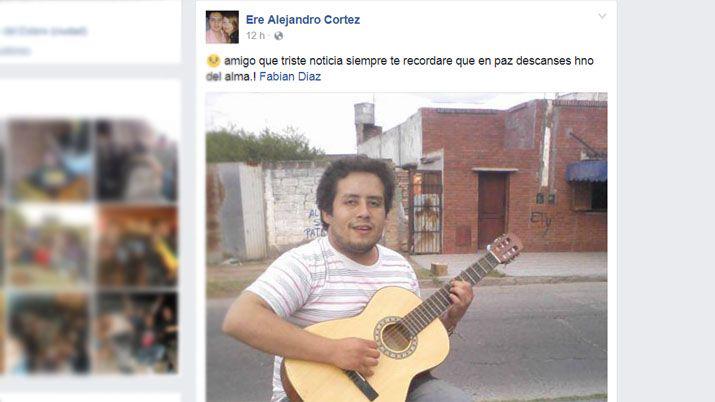 Dolorosa despedida en las redes al joven cadete que murioacute ayer