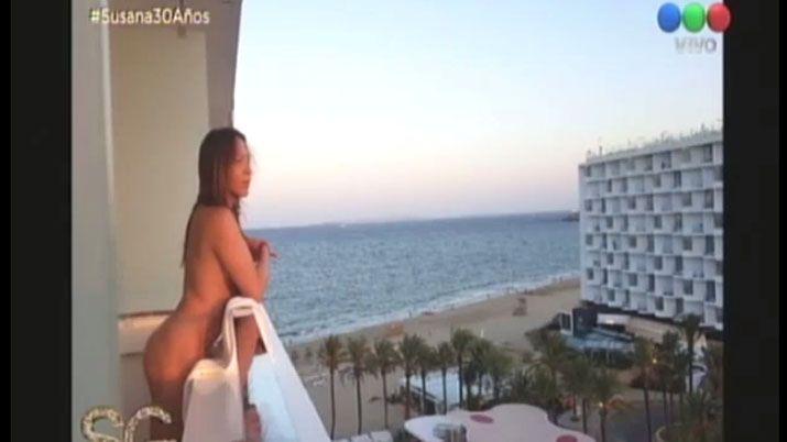 Lizy Tagliani se sacoacute una foto totalmente desnuda en Ibiza