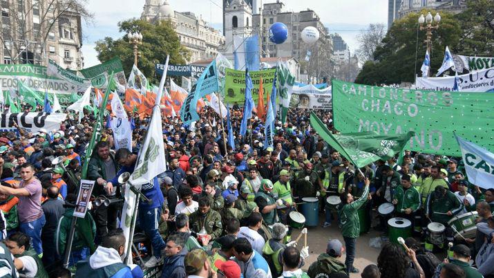 La CGT confirmoacute que definiraacute un plan de lucha en septiembre