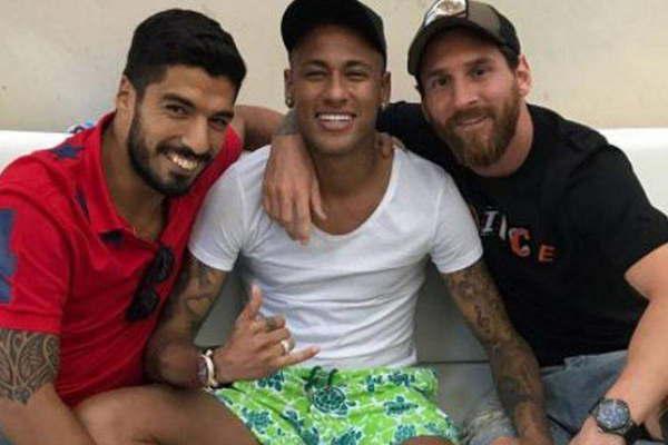 Las fotos con Neymar no cayeron nada bien 