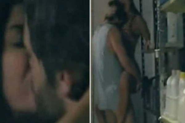 Andrea y Peter calientan la TV con escenas de sexo