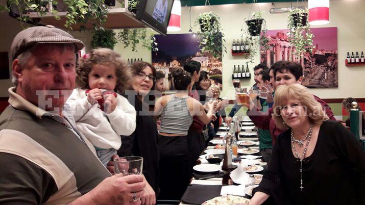 El festejo familiar de Agostina Tarchini tras la consagracioacuten