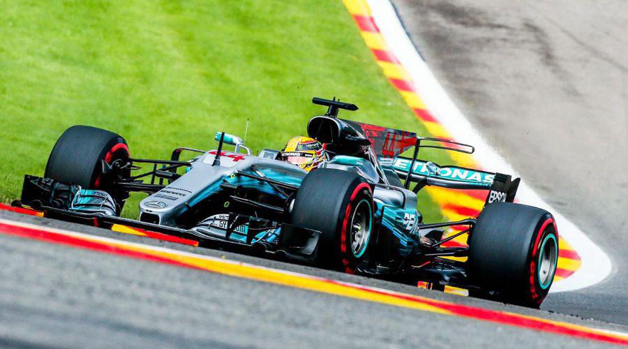 Victoria de Hamilton en el GP de Spa Francorchamps