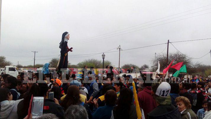 Rinden homenaje a Mama Antula a un antildeo de su beatificacioacuten